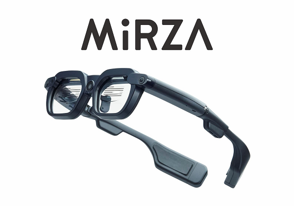 NTTコノキューデバイス、軽量・ワイヤレス・高性能な国産XRグラス「MiRZA」を発売