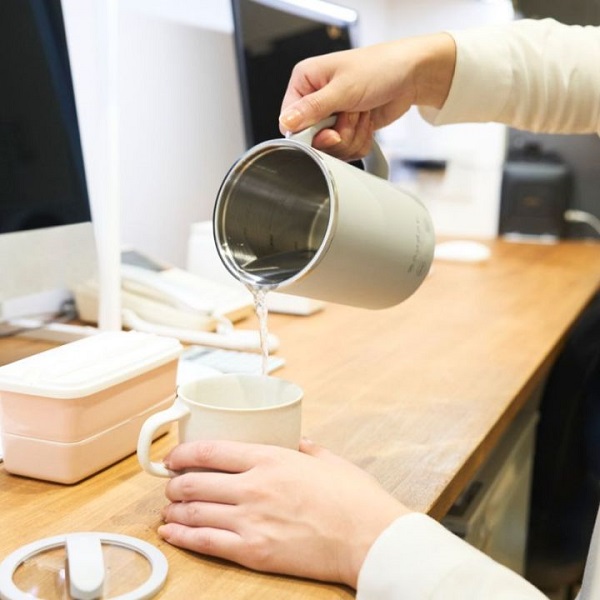 エレコム、マグカップ型電気なべ「Cook Mug」の大容量サイズ「Cook Mug plus」を発売