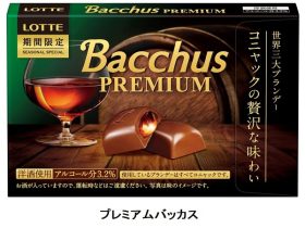 ロッテ、洋酒チョコレート「プレミアムバッカス」を期間限定で発売