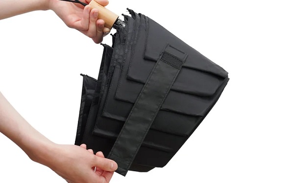 サンコー、「3秒ぱぱっと折りたたみ日傘」を「THANKO」ブランドとして発売