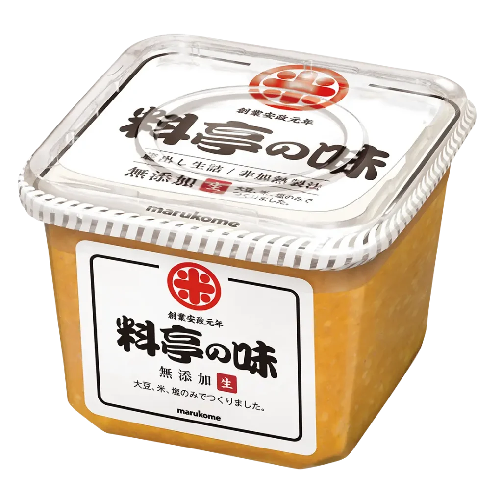 マルコメ、料亭の味ブランドの無添加みそ「料亭の味　生みそ」を販売