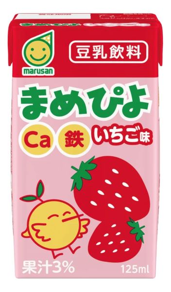 マルサンアイ、お子様向け豆乳「まめぴよ」シリーズから「まめぴよ りんご味」を発売