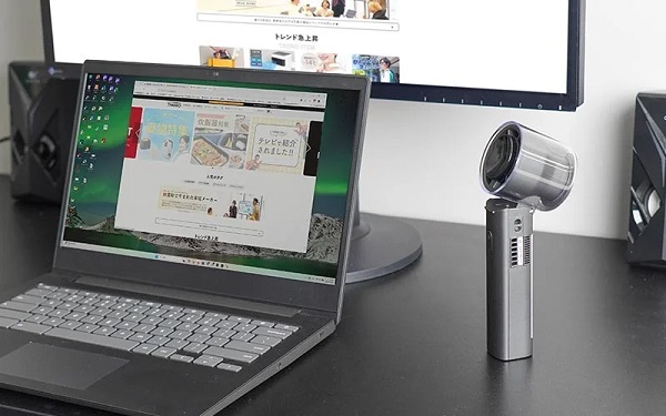 サンコー、「持ち手が冷える『ハンディクールファン』」を発売