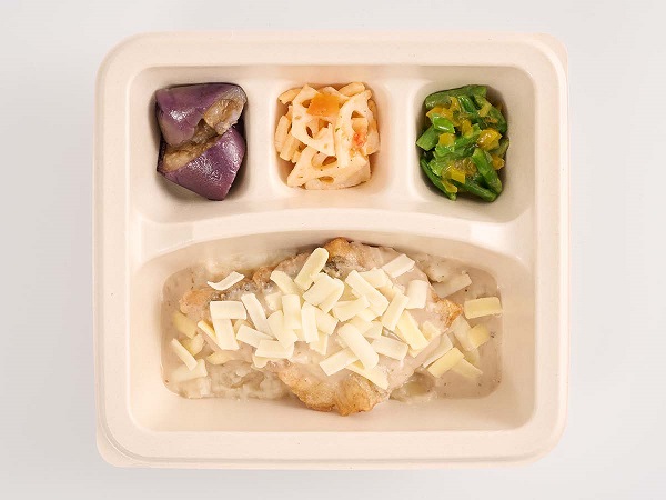 ナッシュ、「たらのポルチーニクリーム仕立て」を発売