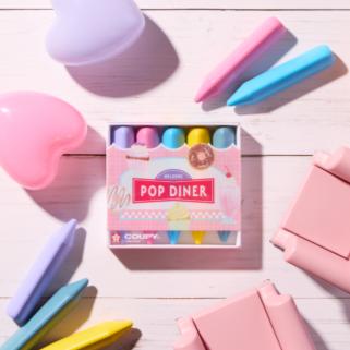 サクラクレパス、「クーピー マーカー5 レトロ喫茶/ポップダイナー」を販売開始