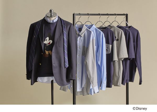 オンワード樫山、「J.PRESS」より「ミッキーマウス」デザインのカプセルコレクションを発売