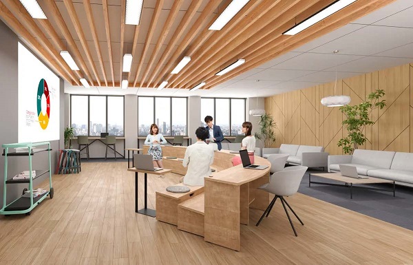 くろがね工作所、「劇場型」オフィスコラボレーションスペース「CoStair（コステア）」を発売