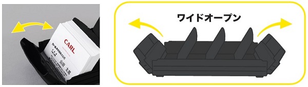 カール事務器、せいとんシリーズから「カードファイルケース」を発売