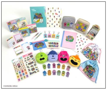 サンスター文具、「こんな こ いるかな」の文具雑貨シリーズ全13種を発売