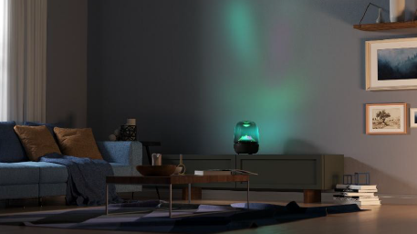 ハーマンインターナショナル、全方位型ワイヤレススピーカー「Harman Kardon Aura Studio 5」を発売