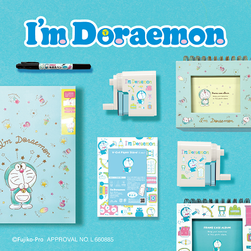 ナカバヤシ、「I'm Doraemonシリーズ」を発売