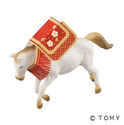タカラトミー、来年の干支をモチーフにした手のひらサイズのアクション付き動物フィギュア「干支アニア 午（ウマ）」を発売