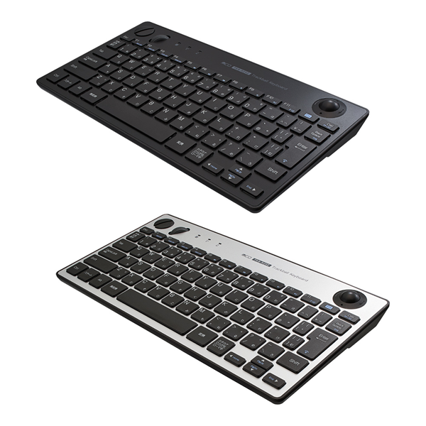 ナカバヤシ、「無線トラックボールキーボード」を発売