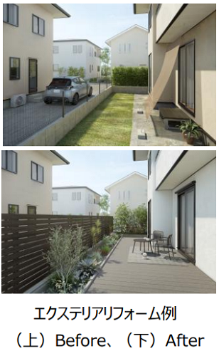 YKK AP、こだわりのデッキ空間を演出する「リウッドデッキ」をリニューアル発売