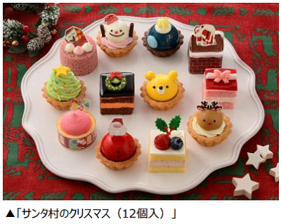 銀座コージーコーナー、生ケーキ取扱店で2025年クリスマスケーキの販売を開始