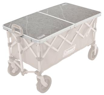 ニューウェルブランズ・ジャパン、コールマンより「アウトドアワゴンテーブル」と「アウトドアワゴンプッシュハンドル」を発売