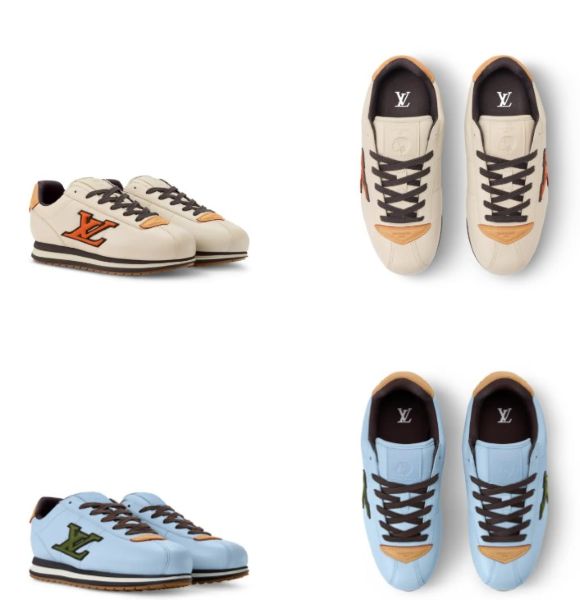 ルイ･ヴィトン、メンズシューズ「LV バターソフト スニーカー」の新色を発売