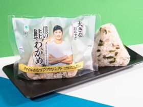 ファミリーマート、大谷選手とのコラボおむすび第2弾「大きなおむすび 僕の鮭わかめ」を発売