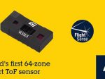 STマイクロ、ToF測距センサ「FlightSense」に64ゾーン対応の「VL53L5」を追加