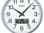 セイコークロック、「プログラム報時機能」の付いた掛時計「PT202S」を発売