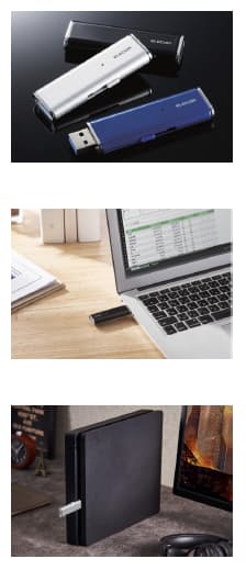 エレコム、USBメモリサイズの超小型外付けSSDを発売