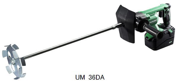 工機HD、「HiKOKI」からコードレスかくはん機「UM 36DA」を発売