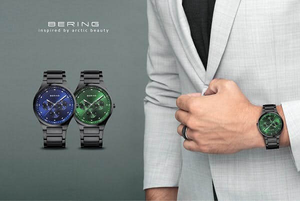 リズム、アイ・ネクストジーイーがデンマークウォッチブランド「BERING(ベーリング)」の新商品2型