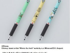 三菱鉛筆、芯が回ってトガり続けるシャープペンシル「クルトガ ラバーグリップ付モデル ディズニーシリーズ」