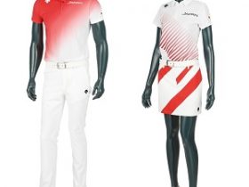 デサントジャパン、2021年ゴルフジャパンナショナルチームモデルのゴルフウェア