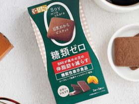 ナリス化粧品、体脂肪を減らす糖類ゼロビスケット「ぐーぴたっ 豆乳おからビスケット アドバンス ビターショコラ」を発売