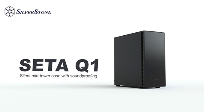 テックウインド、SilverStone製PCケース「SETA」シリーズからミドルタワーPCケース「SETA Q1」
