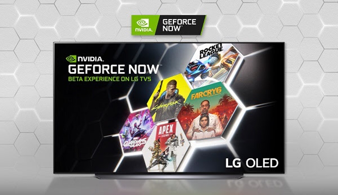 LGエレクトロニクス、ゲームストリーミングサービス「GeForce NOW」のスマートテレビ向けアプリ