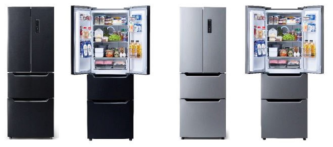 アイリスオーヤマ、2つの冷凍室とフレンチドアが特長の「冷凍冷蔵庫 320L」