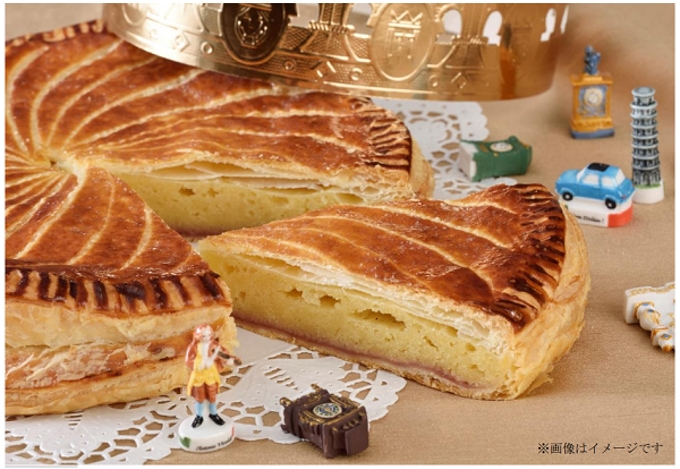ホテルニューグランド、新年を祝う仏の伝統菓子「ガレット・デ・ロワ」