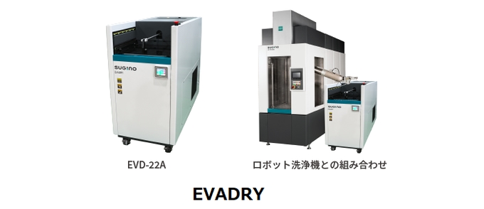 スギノマシン、真空乾燥機「EVADRY（エバドライ）」の新規種を発売