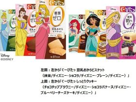 ナリス化粧品、栄養調整食品「ぐーぴたっ」ディズニープリンセスパッケージを数量限定発売