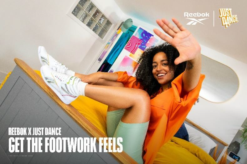 リーボック、「ジャストダンス」とのスペシャルフットウェアコレクション「Reebok×ジャストダンス」を発売