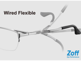 インターメスティック、Zoffがワイヤー構造のビジネスフレーム「Wired Flexible」を発売