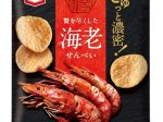 亀田製菓、「30g 贅を尽くした海老せんべい」をリニューアル発売