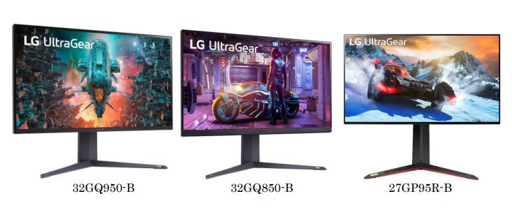 LGエレクトロニクス、ゲーミングモニター「LG UltraGear」シリーズの新モデル「32GQ950-B」などを発売