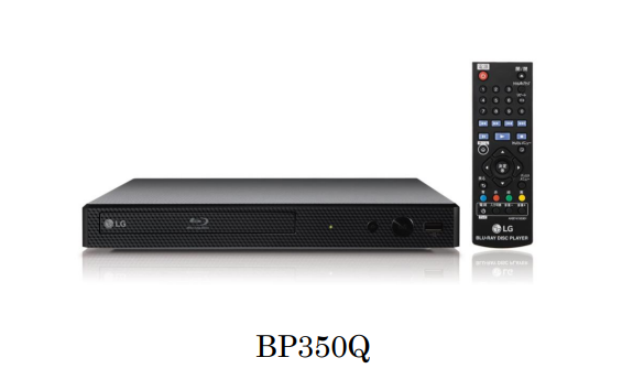 LGエレクトロニクス、ブルーレイディスクプレーヤー「BP350Q」を発売