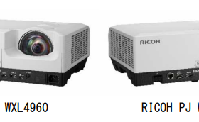 リコー、短焦点プロジェクター「RICOH PJ WXL4960/RICOH PJ WXL4960NI」を発売