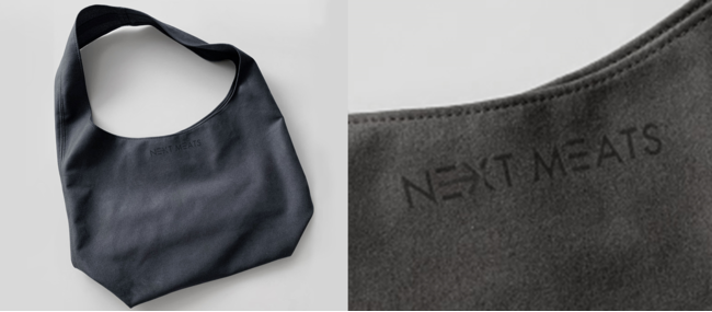 ネクストミーツ、銀面調人工皮革「Ultrasuede®nu」を使用したコラボトートバッグを発売