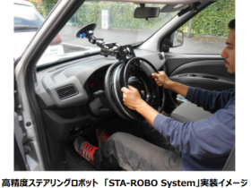 東陽テクニカ、高精度ステアリングロボット「STA-ROBO System」を発売