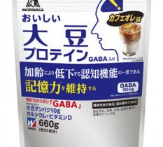 森永製菓、機能性表示食品「おいしい大豆プロテインGABA入り」を発売