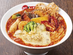 イートアンドHD、「復刻！とっておきのトマト麺plusたっぷりコク旨チーズ」を発売