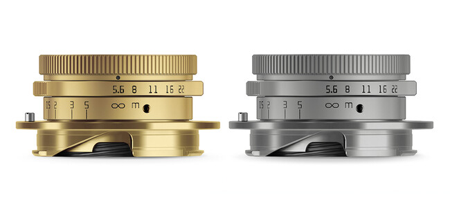 焦点工房、ライカM用の小型レンズ「TTArtisan 28mm f/5.6」のゴールドとチタンカラーを発売