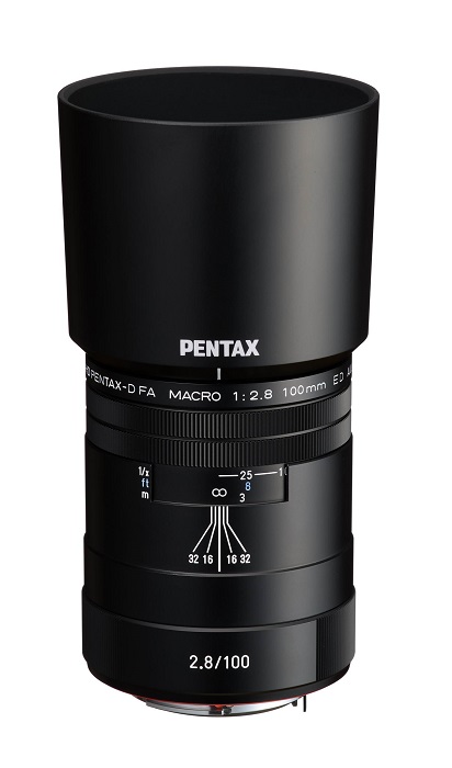 リコーイメージング、マクロレンズ「HD PENTAX‐D FA MACRO 100mmF2.8ED AW」を発売