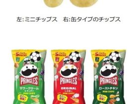 日本ケロッグ、「プリングルズ ミニチップス サワークリーム&オニオン」などを発売