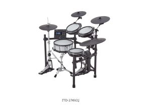 ローランド、自宅での演奏に最適な「Vドラム」の最新モデル「TD-27KV2」と「TD-17KVX2」を発売